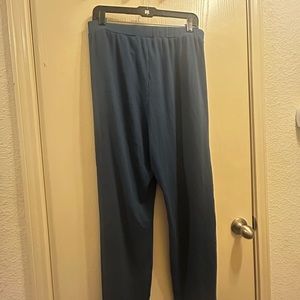 Blue corduroy sweatpants